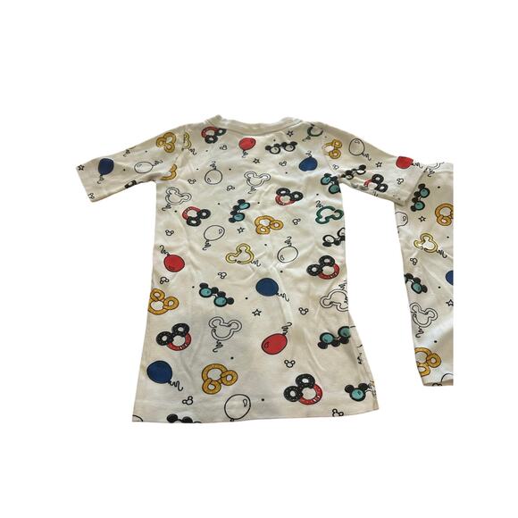 Hanna Andersson Disney Mickey Mouse Short John Pajamas Size 130cm 8Y Unisex - Picture 3 of 8